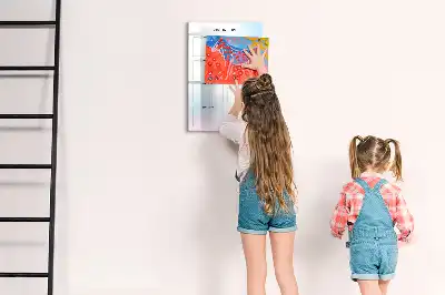 Magnetic dry erase board chalkboard