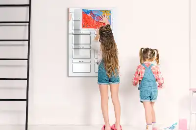 Magnetic writing board vision board