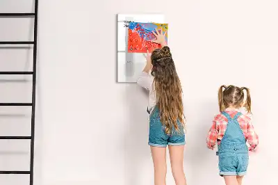 Weekly planner magnetic erase board