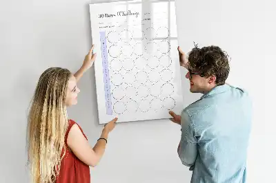 Magnetic writing board 30-day planner