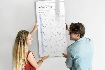 Magnetic writing board 30-day planner