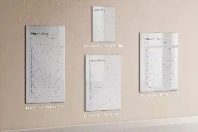 Magnetic writing board 30-day planner