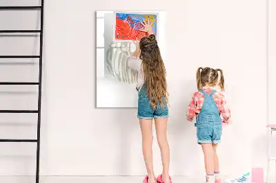Magnetic writing board hello summer theme