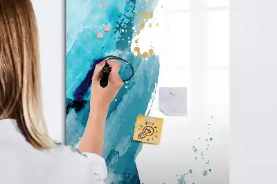 Magnetic writing board painting
