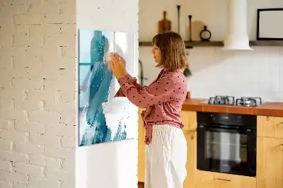 Magnetic writing board painting