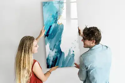 Magnetic writing board painting