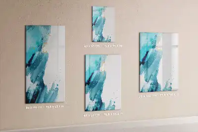 Magnetic writing board painting