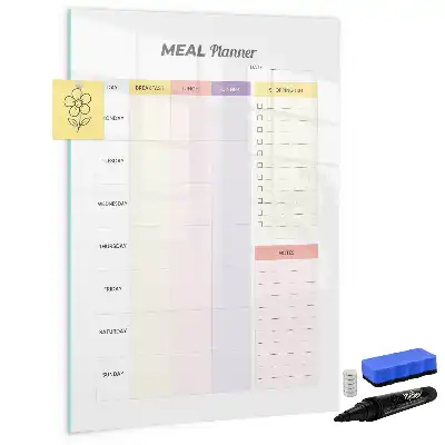 Magnetic nutrition planner board magnetic writing board
