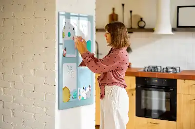 Magnetic writing board galaxy planner edition