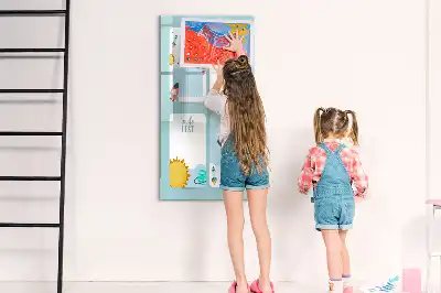 Magnetic writing board galaxy planner edition