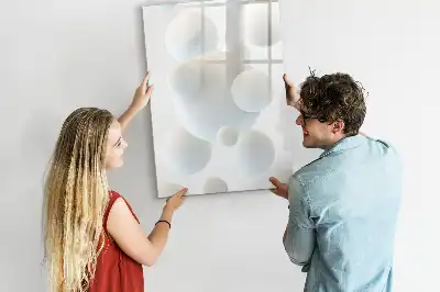Magnetic writing board sphere abstraction design