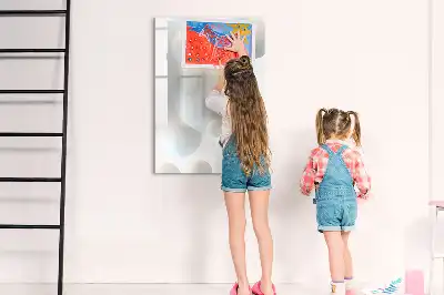 Magnetic writing board sphere abstraction design