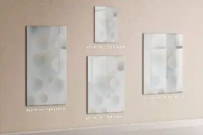 Magnetic writing board sphere abstraction design