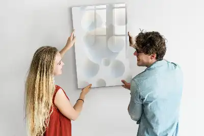 Magnetic writing board sphere abstraction design