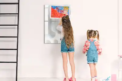Magnetic writing board sphere abstraction design