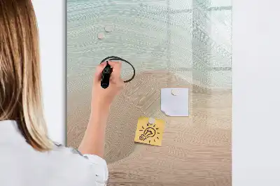 Magnetic writing board color mixing edition