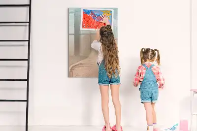 Magnetic writing board color mixing edition