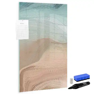 Magnetic writing board color mixing edition