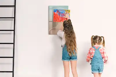 Magnetic writing board color mixing edition