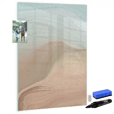 Magnetic writing board color mixing edition