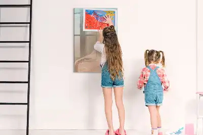 Magnetic writing board color mixing edition
