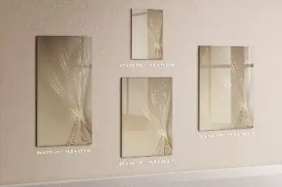 Magnetic dry erase board with abstract light design