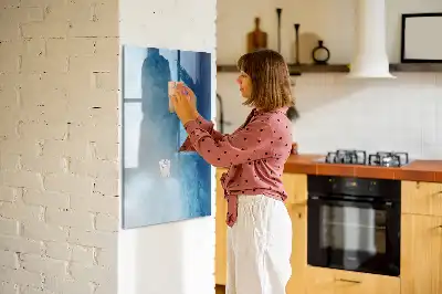 Magnetic writing board water abstraction design