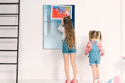 Magnetic writing board water abstraction design