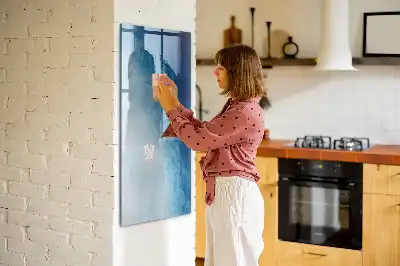 Magnetic writing board water abstraction design