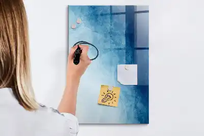 Magnetic writing board water abstraction design