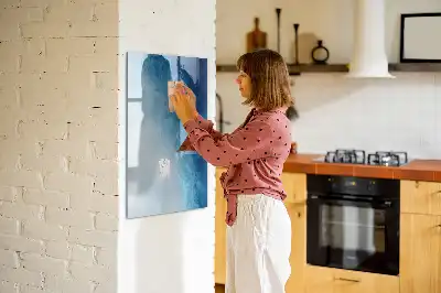 Magnetic writing board water abstraction design