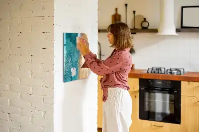 Magnetic writing board sea beach design