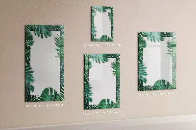 Magnetic writing board monstera frame