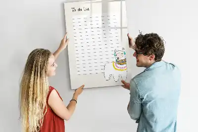 Magnetic writing board wishlist edition