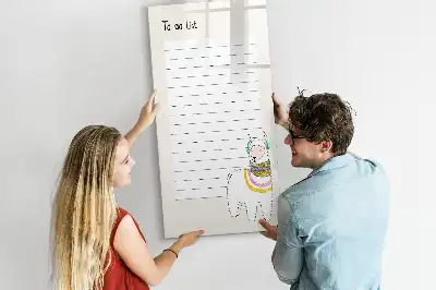 Magnetic writing board wishlist edition