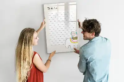 Magnetic writing board wishlist edition