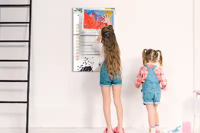 Magnetic writing board to-do list