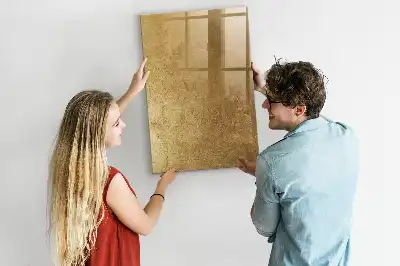Magnetic writing board with decorative fabric cover
