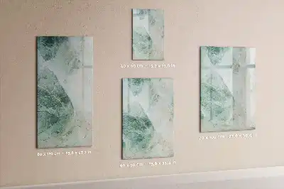 Magnetic writing board in stone marble