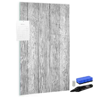 Magnetic writing board wooden frame