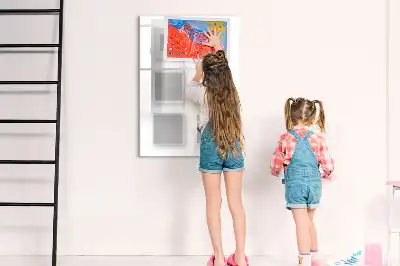 Magnetic writing board photo frame design