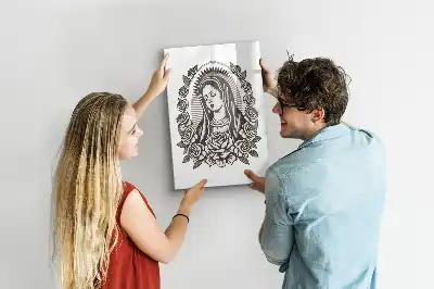Magnetic dry erase board featuring Our Lady of Guadalupe