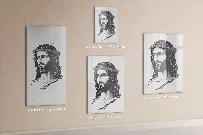 Magnetic writing board Jesus Christ design