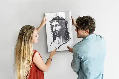 Magnetic writing board Jesus Christ design