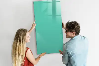 Magnetic writing board turquoise