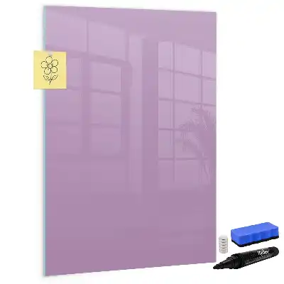 Magnetic dry erase board Lilas model