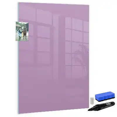 Magnetic dry erase board Lilas model