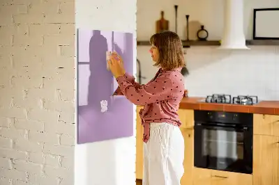Magnetic dry erase board Lilas model