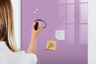 Magnetic dry erase board Lilas model
