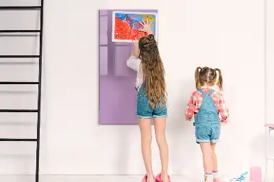 Magnetic dry erase board Lilas model